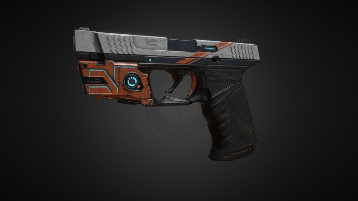 KAISAN Phoenix Taser Gun 3D Model
