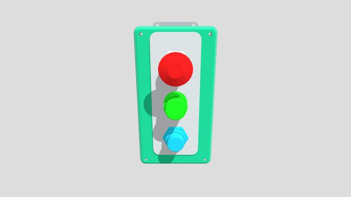 Push Button 3D Model