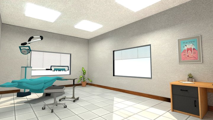Wonda Space Environment - Dental Office 3D Model