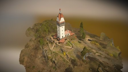 Heublein Tower, Simsbury, CT 3D Model