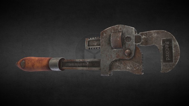 Gaming Wrench 3D Model