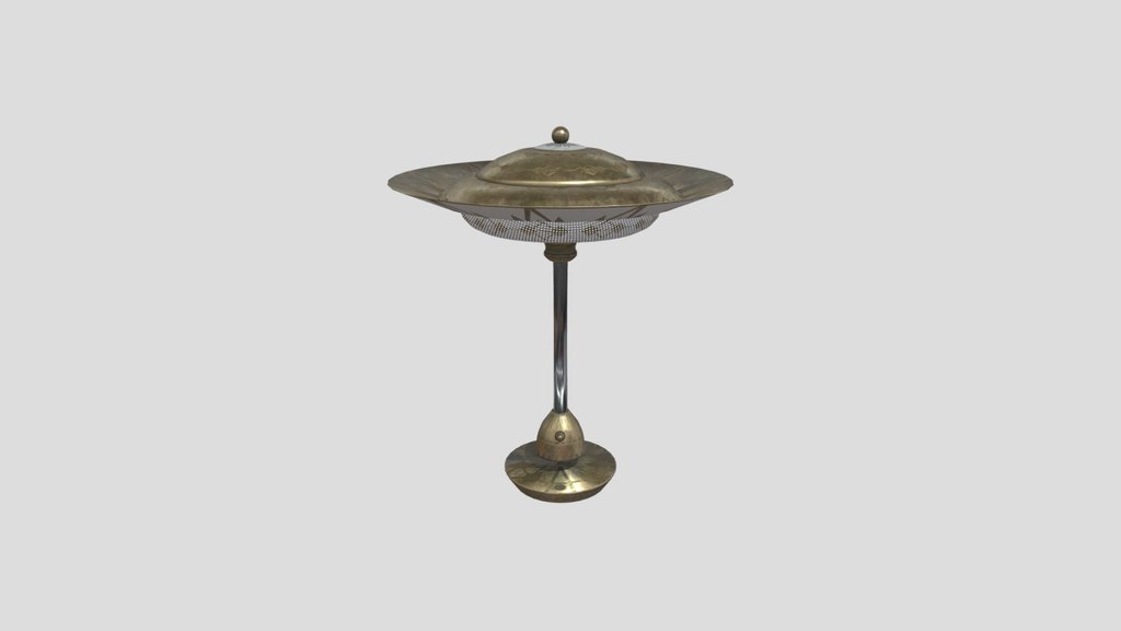 Ascending Deco Saucer Table Lamp