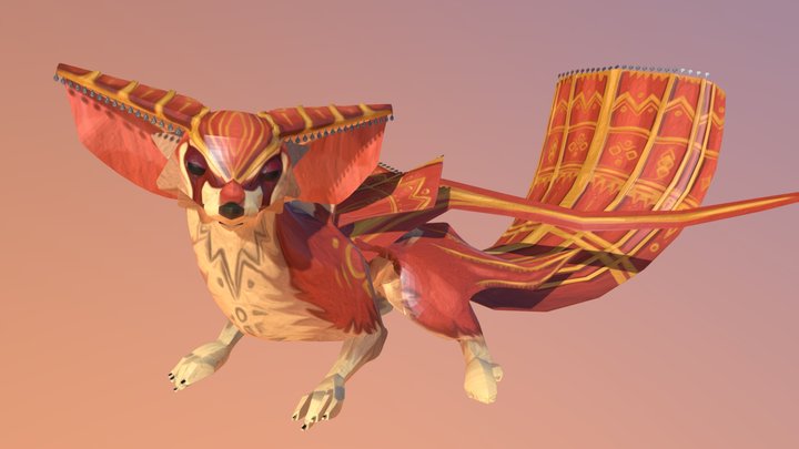 Fennec 3D Model