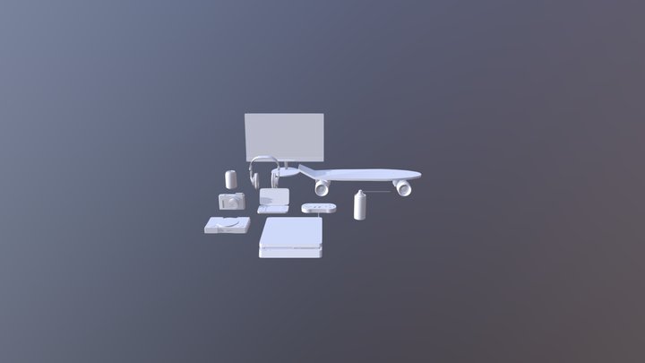 10 Items From My Room 3D Model