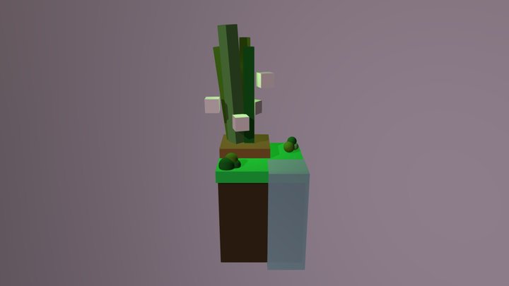 Bonenstaak blockout 3D Model