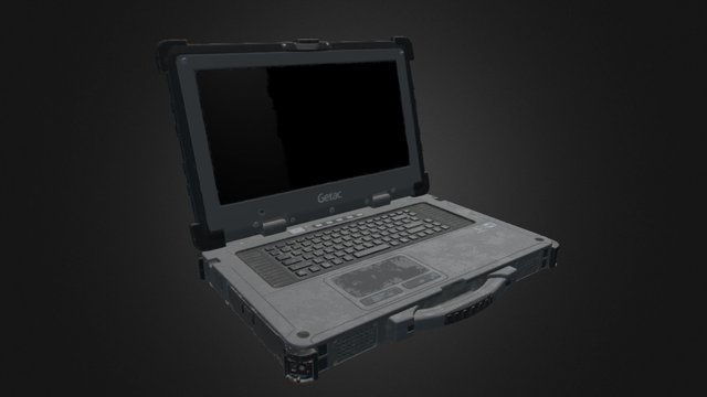 GetacX500 3D Model