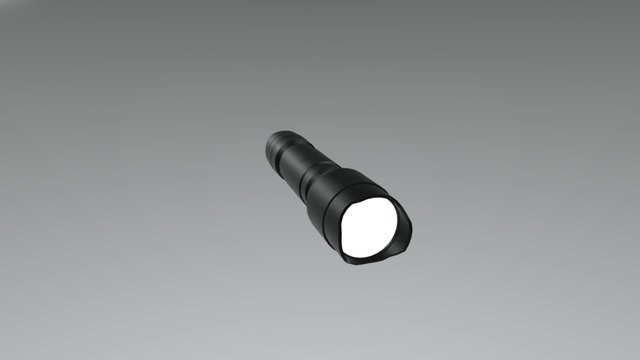 Flashlight 3D Model