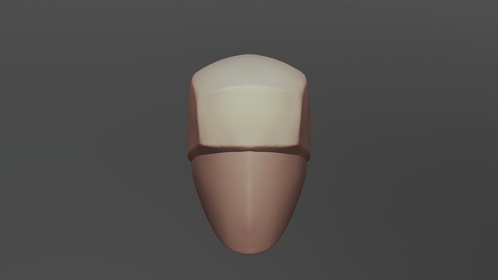 Basic Skull 02 - Bammes Inspired 3D Model