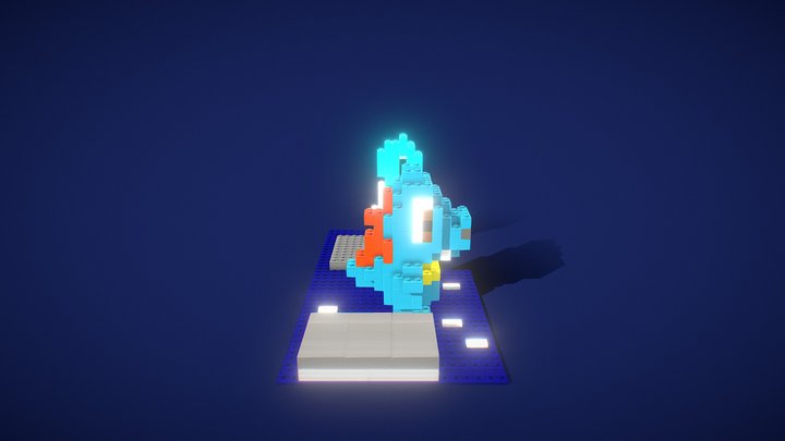 Lego Pokemon 3D Model