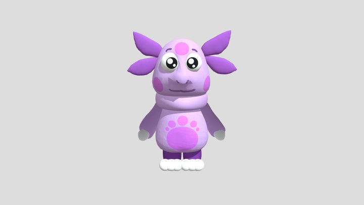 Лунтик 3D Model