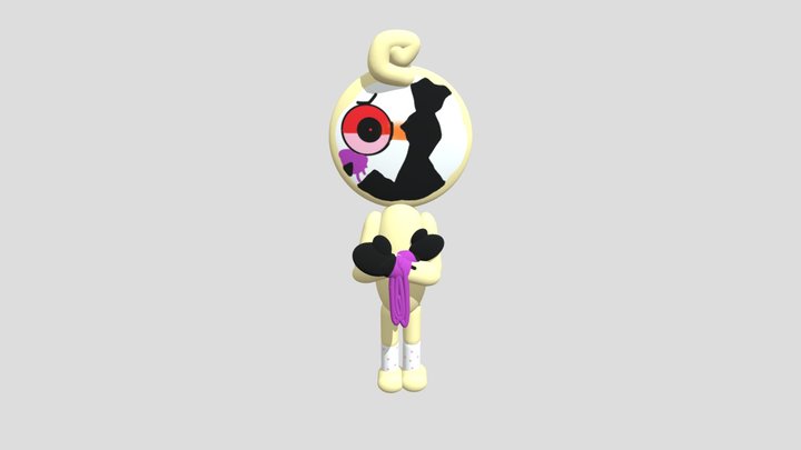 Twisted Glisten (not Real Model) 3D Model