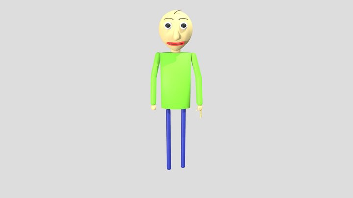 _tlt__the_living_tombstone_baldi 3D Model