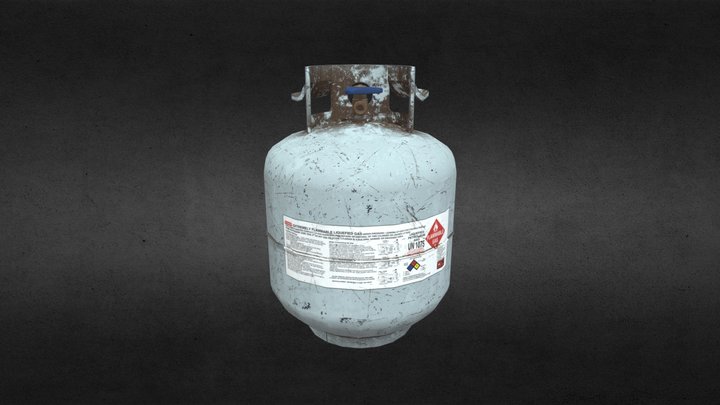 Propane Tank 3D Model