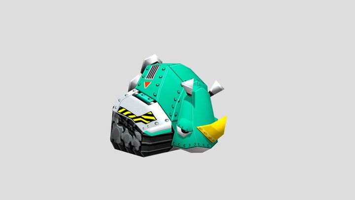 Rhino Tank 3D Model