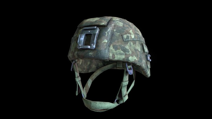 modelo 3d Casco militar táctico - TurboSquid 1784580