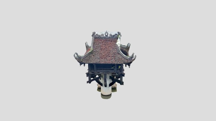 Chua mot cot 3D Model