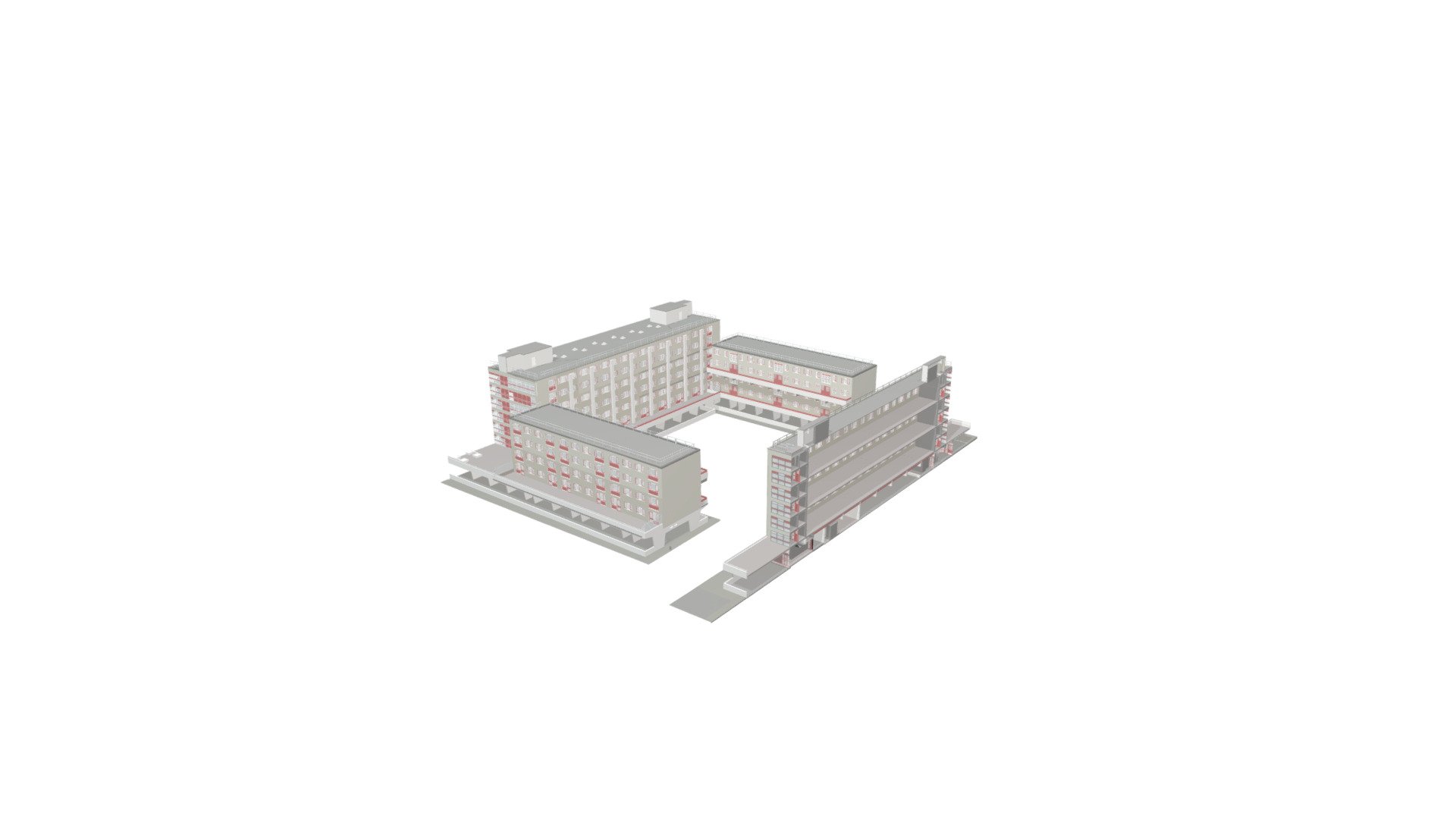 Broadwater Farm - 3D Building Model (V,C)