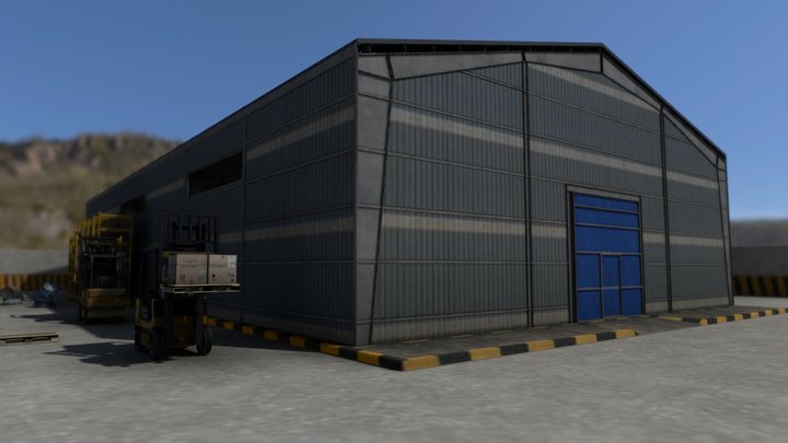 Bodega Escenario BK 3D Model
