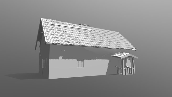 Old Summer House 3D Model