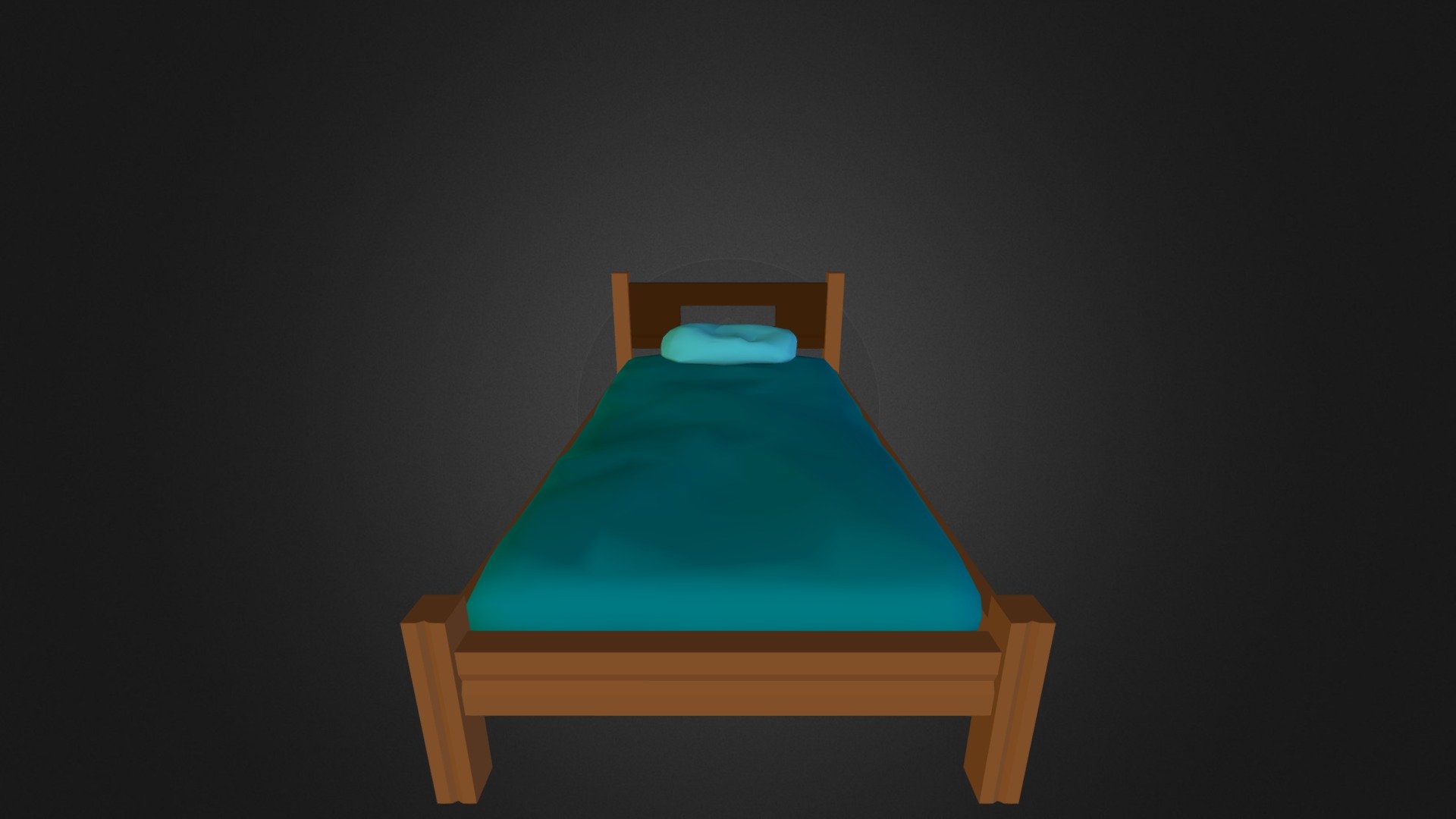 Simple Bed (LowPoly)