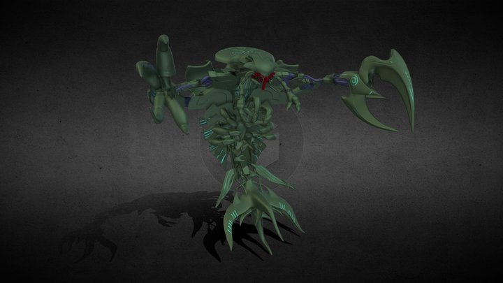 Atlantis Leviathan 3D Model