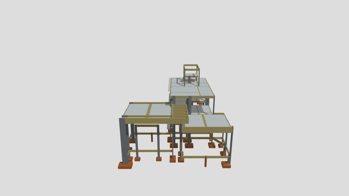 Projeto Estrutural Junior Leite 3D Model