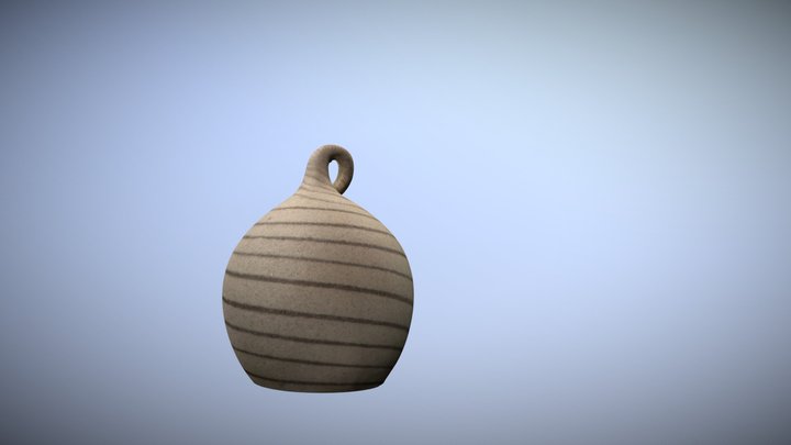 Pequeña pieza de cerámica 3D Model