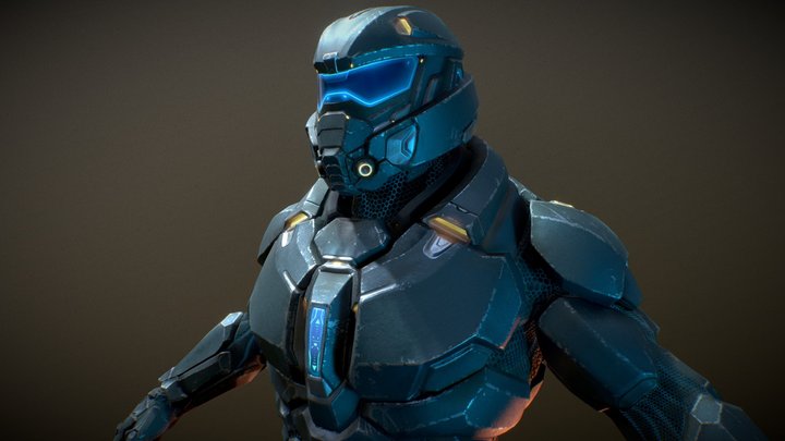 Guardian 3d model 3D Model