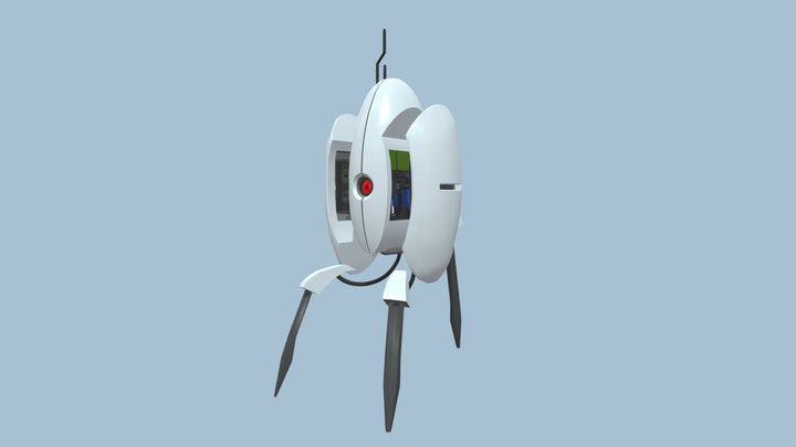 Portal turret 3D Model