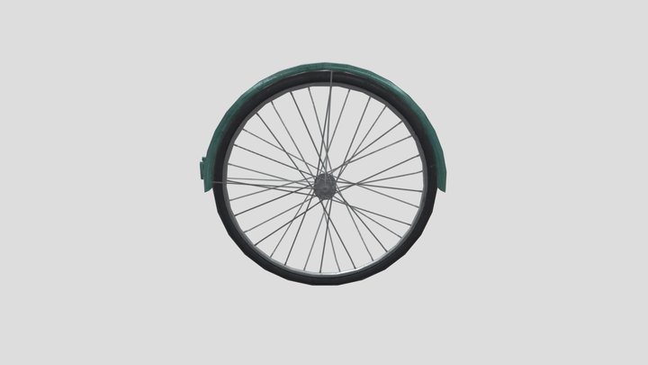 Bicycle wheel 3D Model