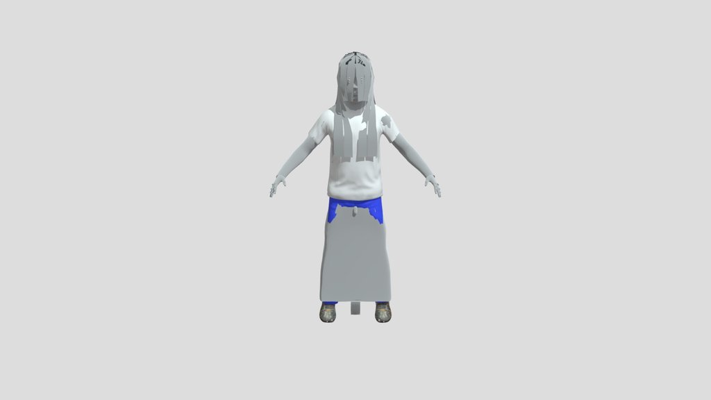 Steve Kid Character Rigged