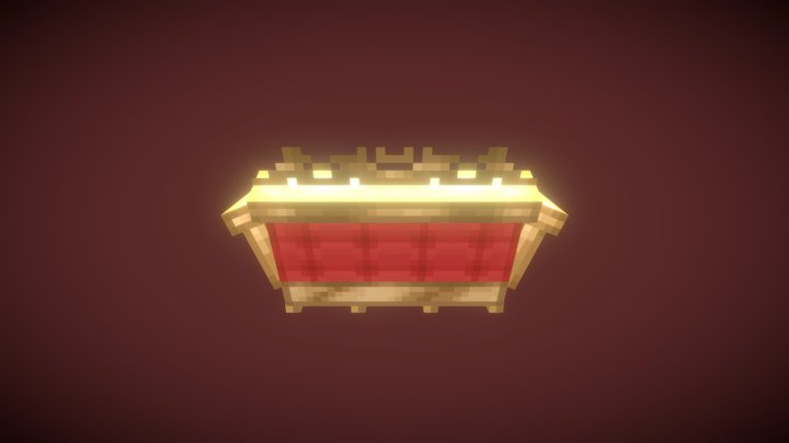 KingChair 3D Model