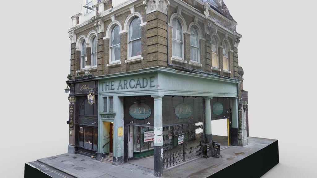 Old Broad Street Arcade Entrance