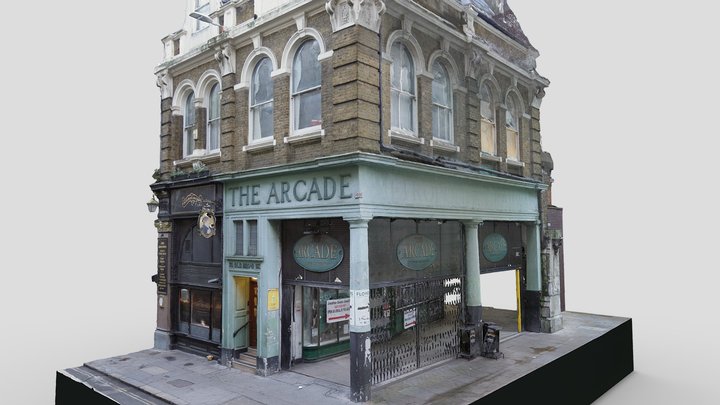 Old Broad Street Arcade Entrance