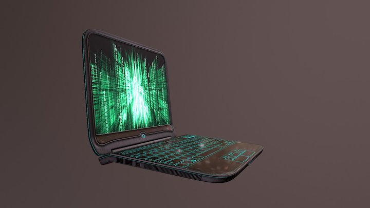 Nakamichi Laptouch 3D Model