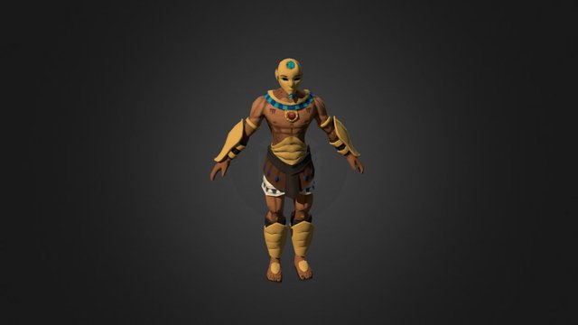 Radamés first texture 3D Model