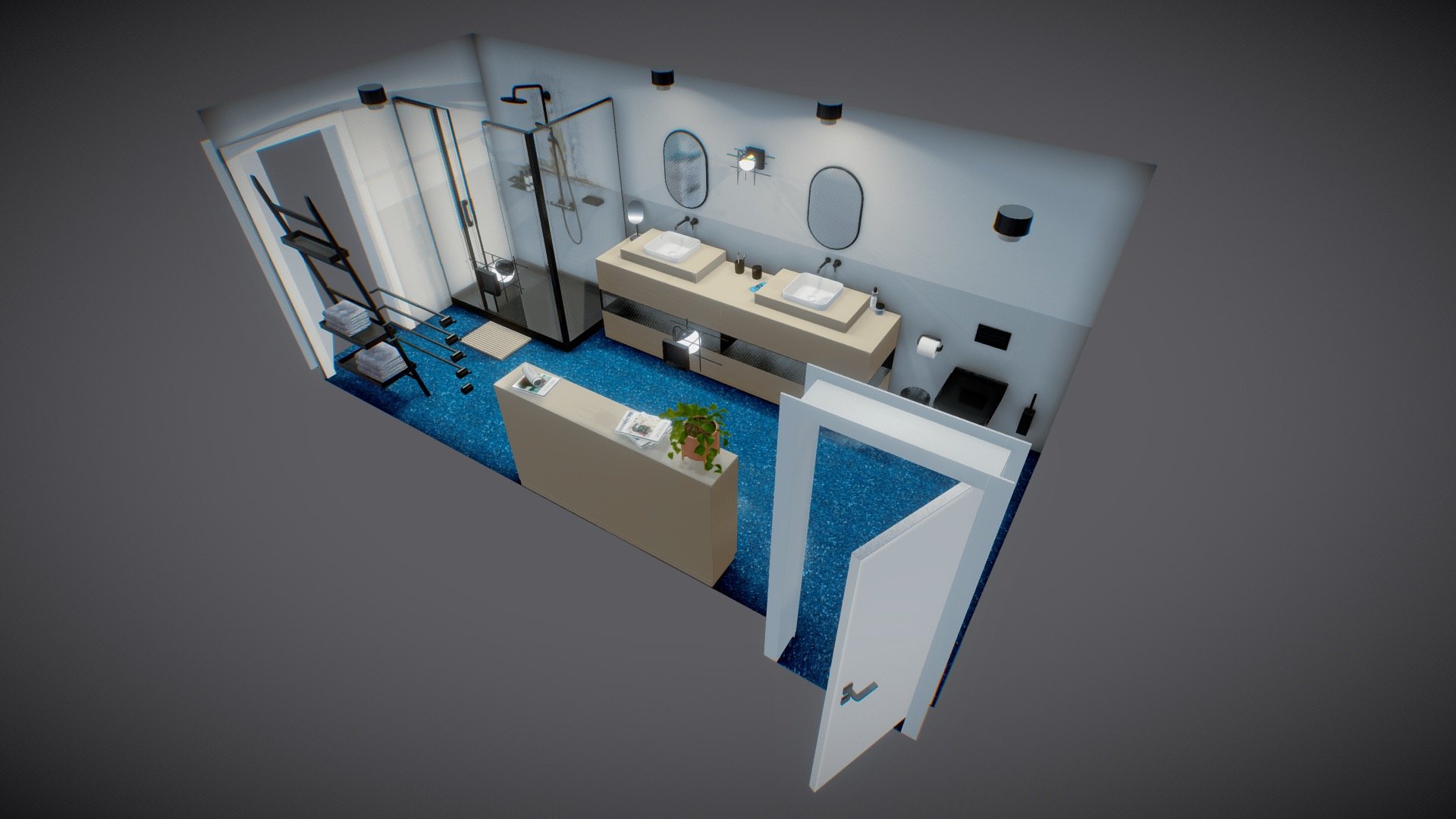 mp_bathroom 3D model by magicplan [337c5cb] Sketchfab