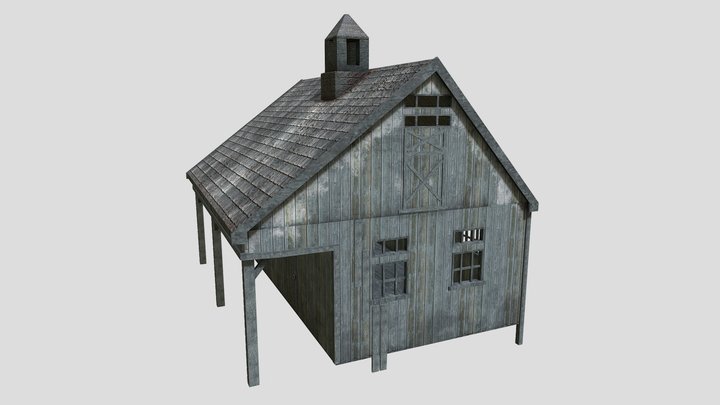 The old barn 3D Model