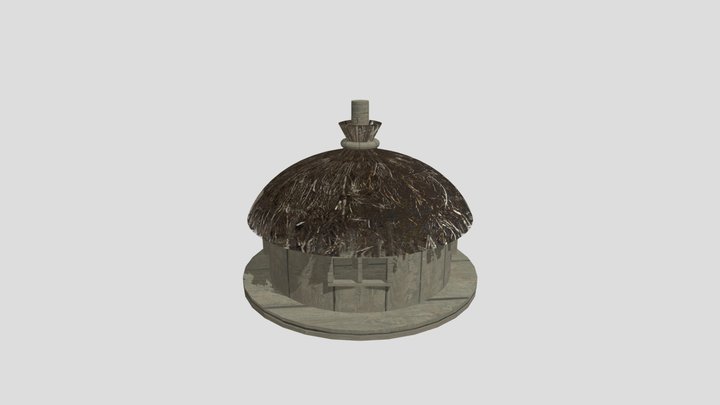 Knothole village hut [Sonic SatAM] – Free 3D Model STL