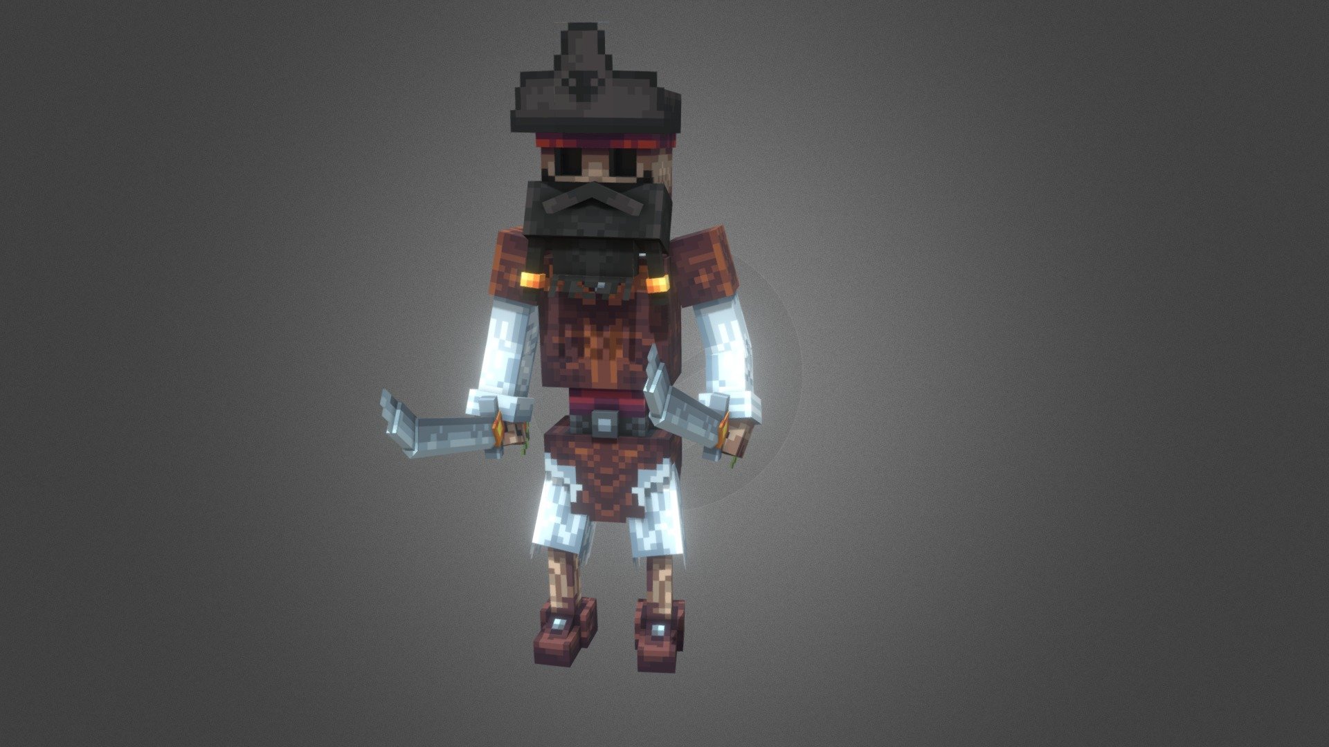 Blockbeard - 3D model by Danon (@threeb) [3380128] - Sketchfab