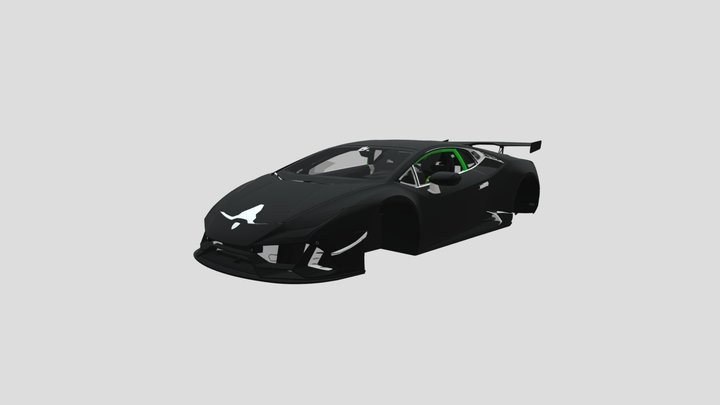 2020 Lamborghini Huracan EVO 3D FH5 3D Model