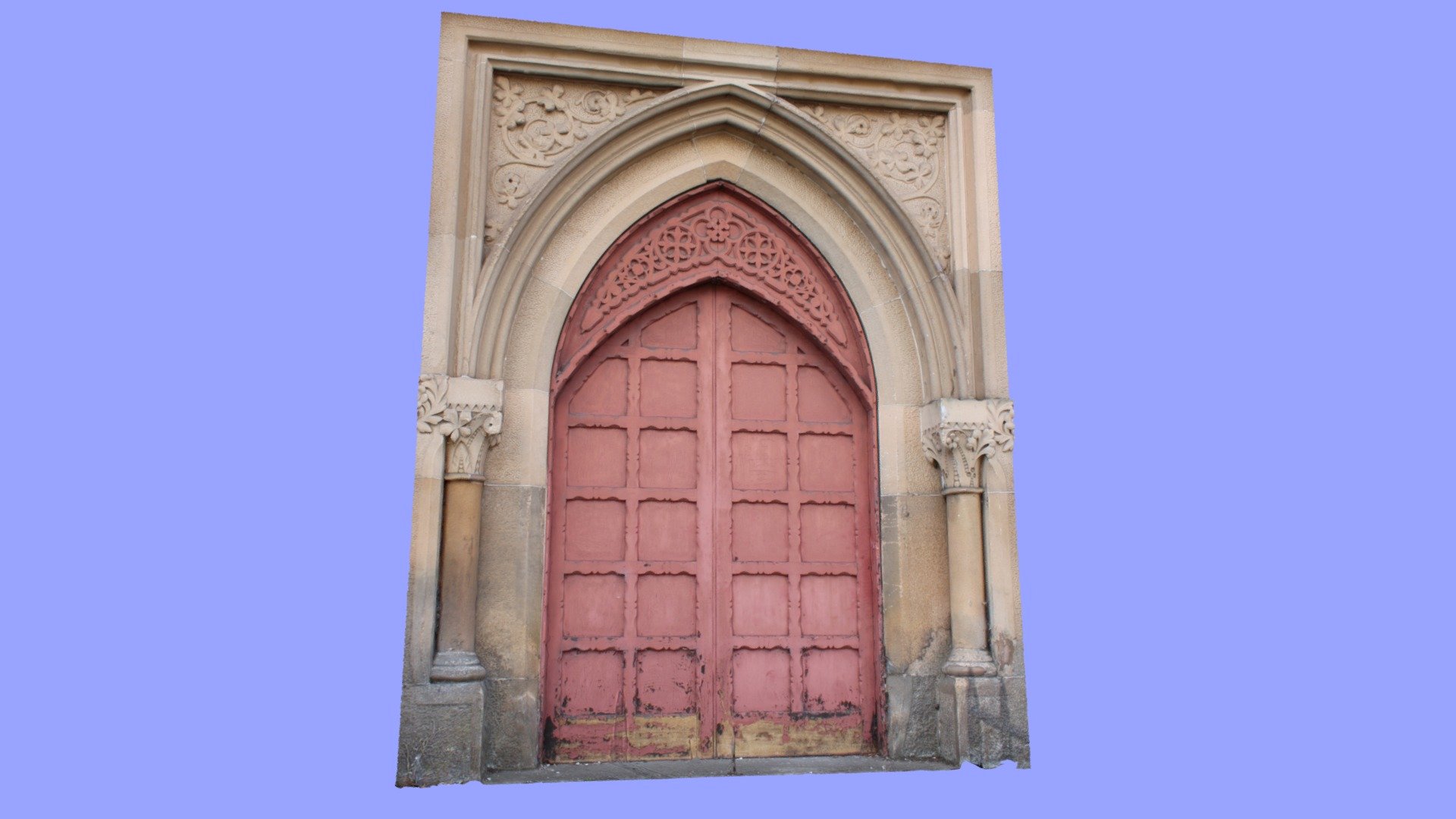 Dundee McCheyne Church doorway (from 3 photos)