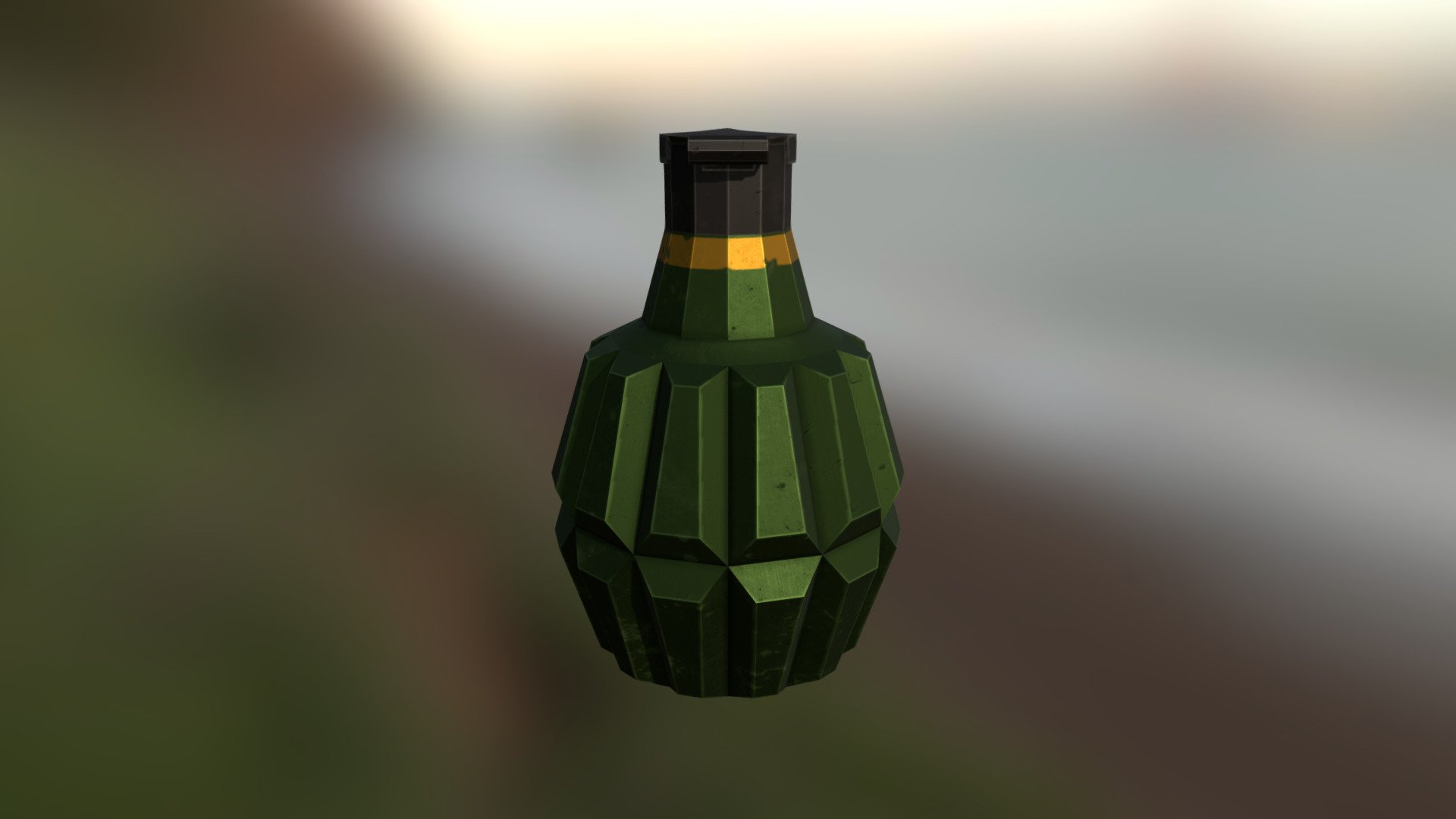 Frag Grenade - Game Model