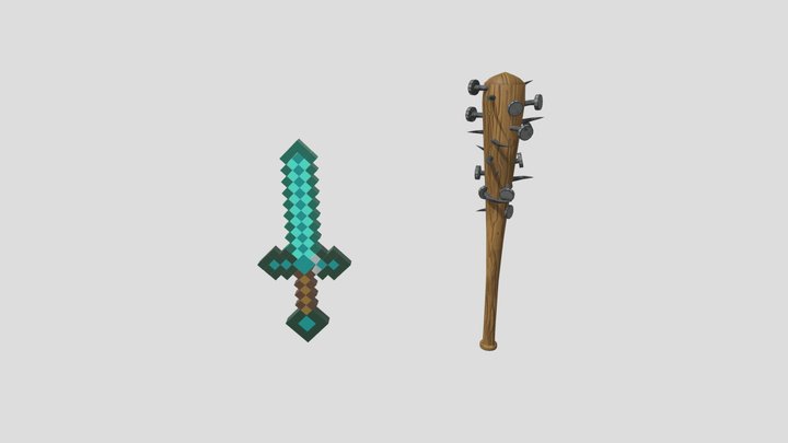 sword on artstation – Free 3D Model STL