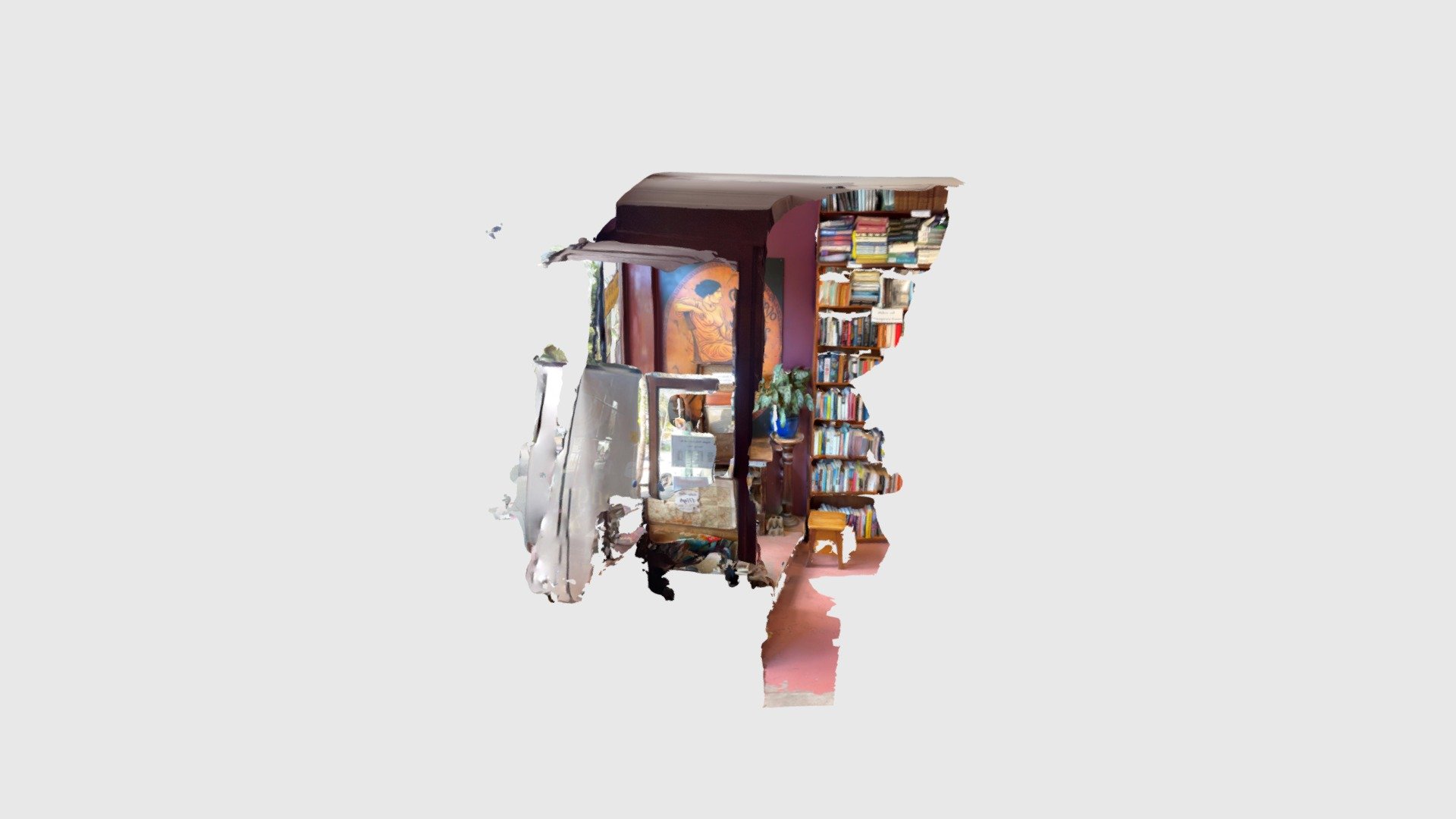Sappho Books — Sketchfab embed 3D viewer