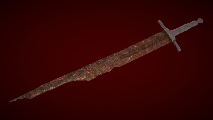 Gaels greatsword 3D Model