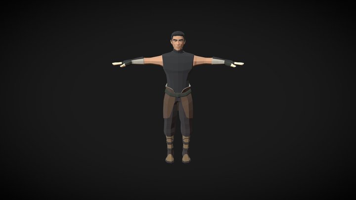 Rogue Adventurer 3D Model