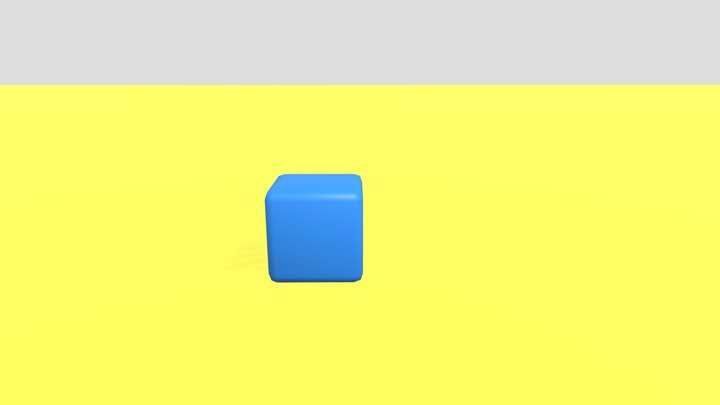 shy cube - practice 3D Model