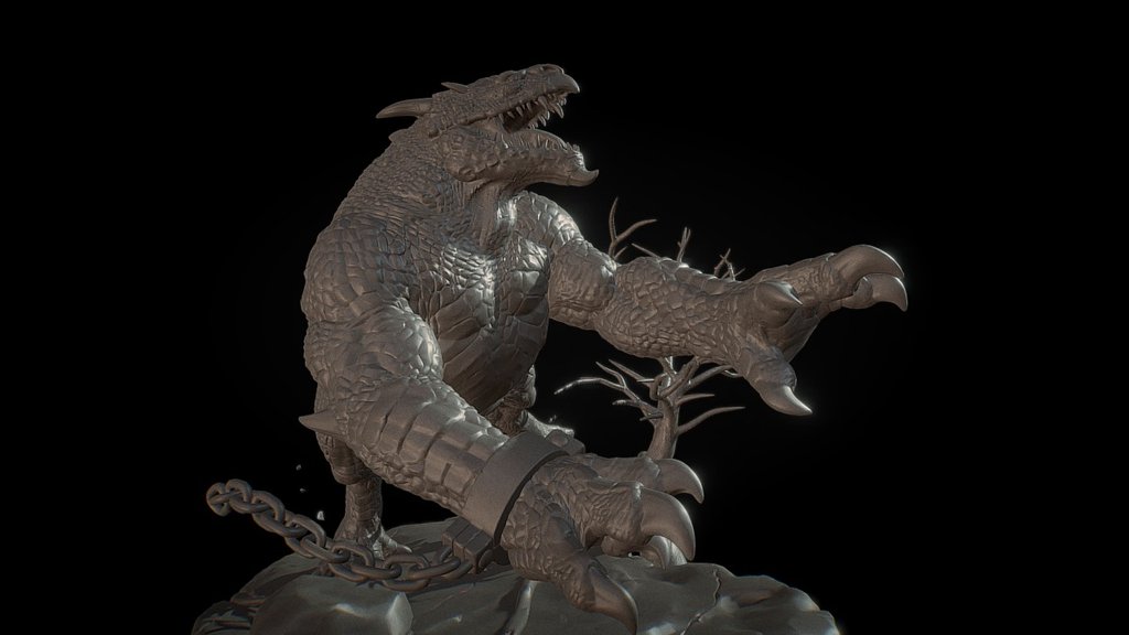 Little Hound — Sketchfab embed 3D viewer