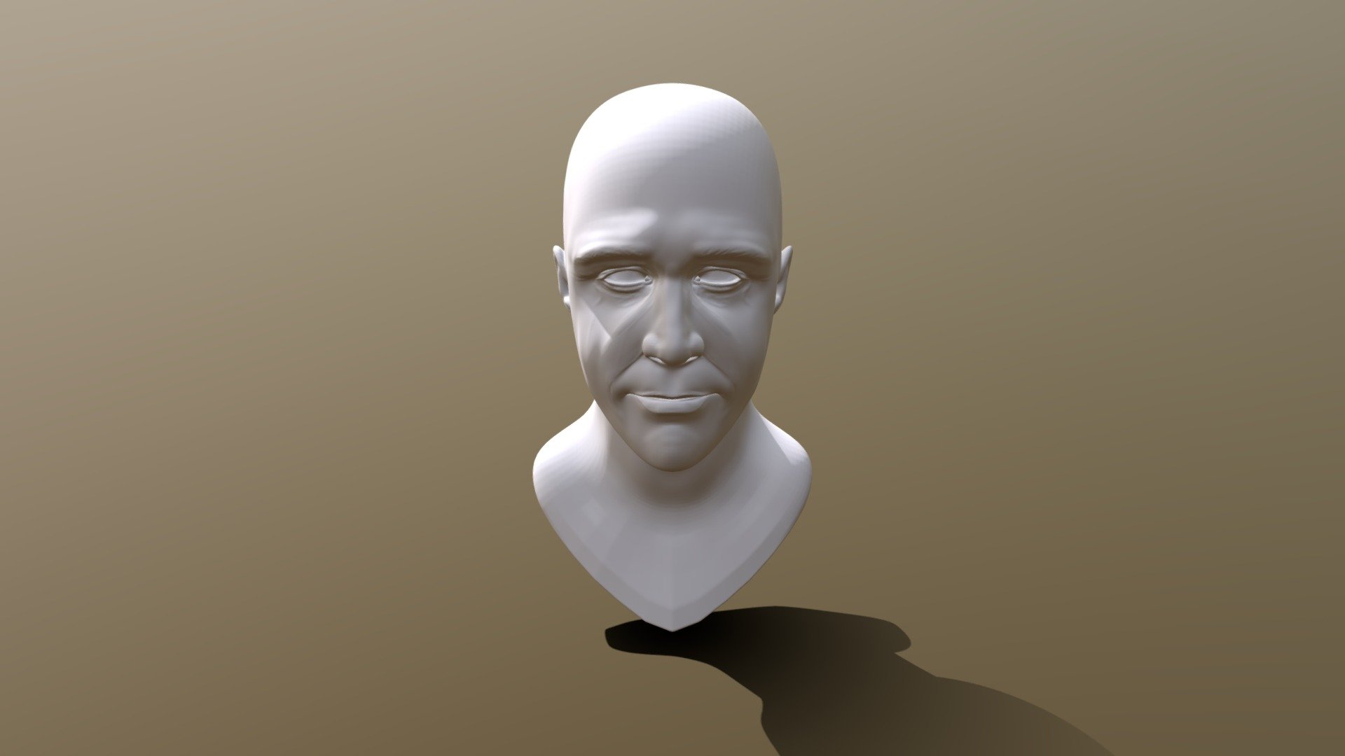Z Brush Head Sculpt 3D model by Daniel Ryan (Dryan5) [338570a